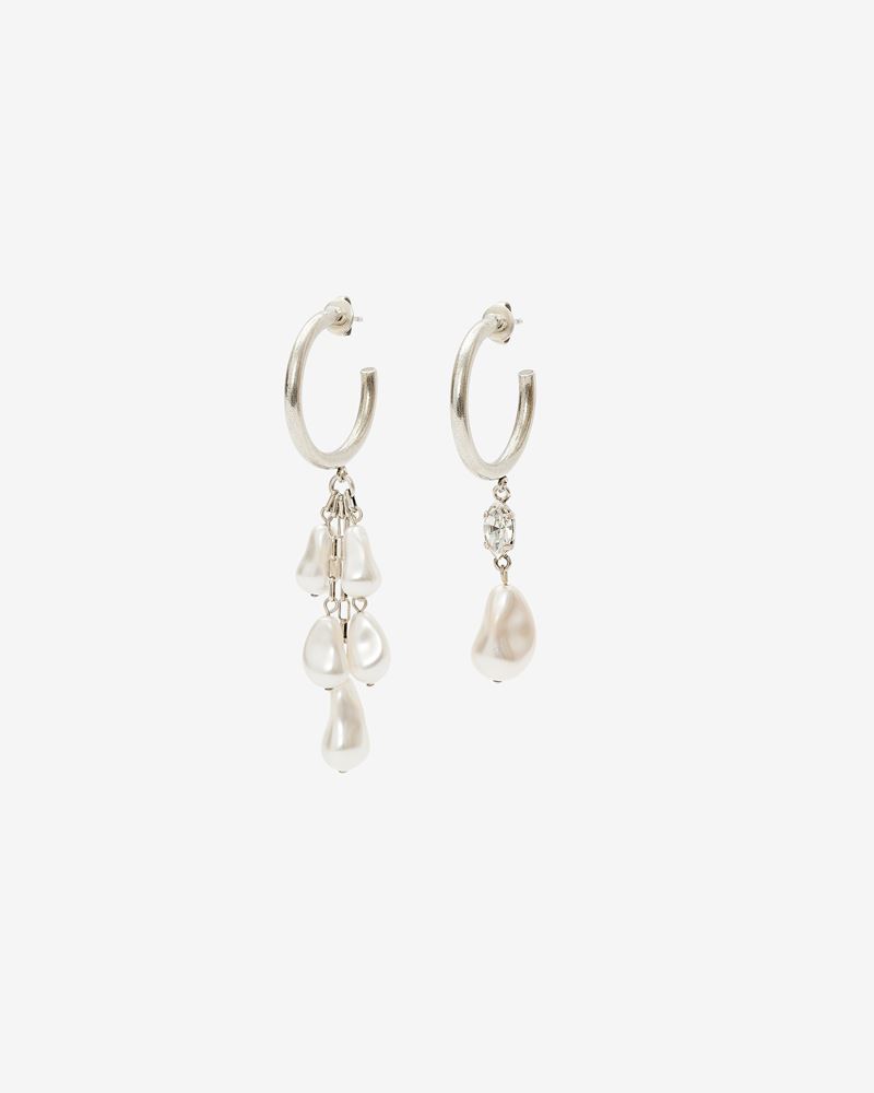 RAIN DROP ASYMMETRIC EARRINGS